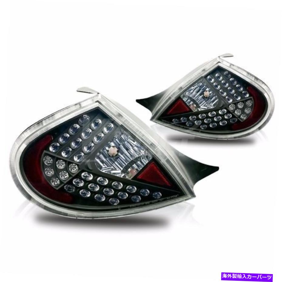 USテールライト アルテッツァスタイルブラックハウジングクリアレンズテールライトランプ00-02ドッジネオン Altezza Style Black Housing Clear Lens Tail Light Lamps For 00-02 Dodge Neon【並行輸入品】