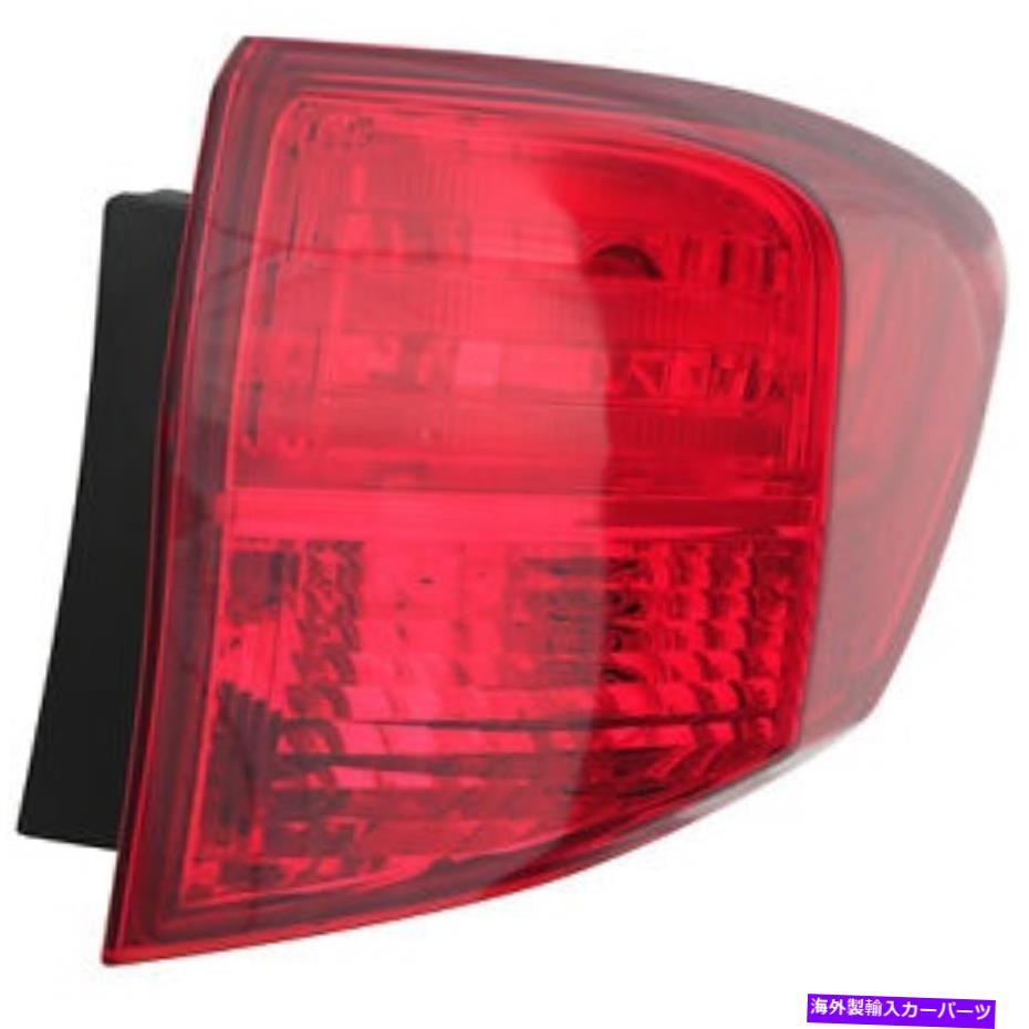 USテールライト 新しいプレミアムフィット助手席側アウターテールライトアセンブリ33500TX4A01 CAPA New Premium Fit Passenger Side Outer Tail Light Assembly 33500TX4A01 CAPA【並行輸入品】 34,749円
