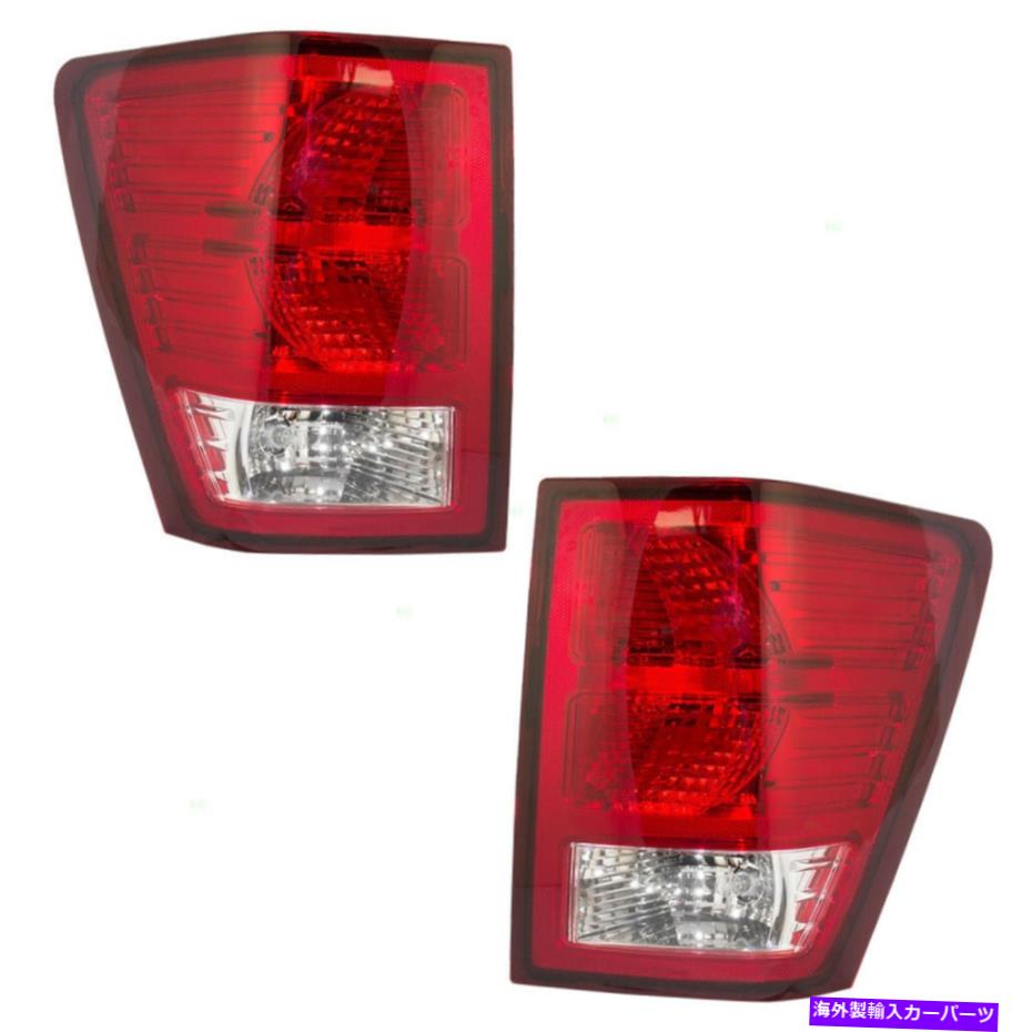 【楽天市場】USテールライト 0710 Jeep Grand Cherokee Lampsセット55079013AC 55079012ACの