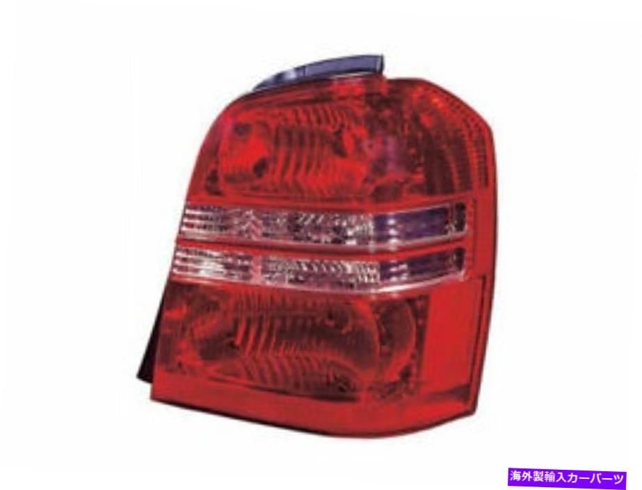 USテールライト トヨタハイランダーM327YK用右乗客サイドテールライトアセンブリ Right - Passenger Side Tail Light Assembly For Toyota Highlander M327YK【並行輸入品】