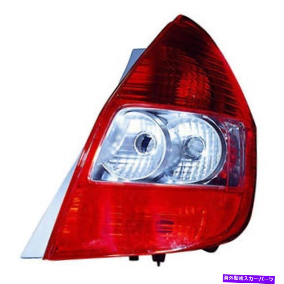 USテールライト 07-08ホンダが右助手席側テールライトをフィットします 07-08 Fits Honda Fit Right Passenger Side Tail Light【並行輸入品】
