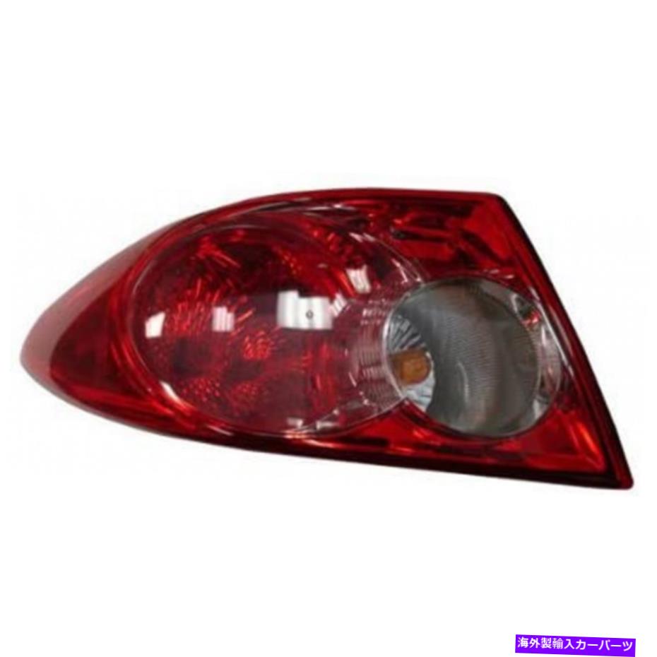 USテールライト MA2800118 2003-2005マツダ6リアテールライトドライバ側W /球根 MA2800118 Fits 2003-2005 Mazda 6 Rear Tail Light Driver Side w/Bulbs【並行輸入品】