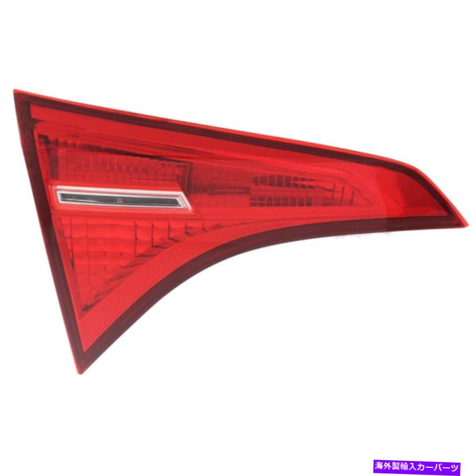 USテールライト TOYOTA COROLLA TAIL LIGHT 2017 2018 2019年インナードライバ側LED TO2802136 For Toyota Corolla Tail Light 2017 2018 2019 Inner Driver Side LED For TO2802136【並行輸入品】