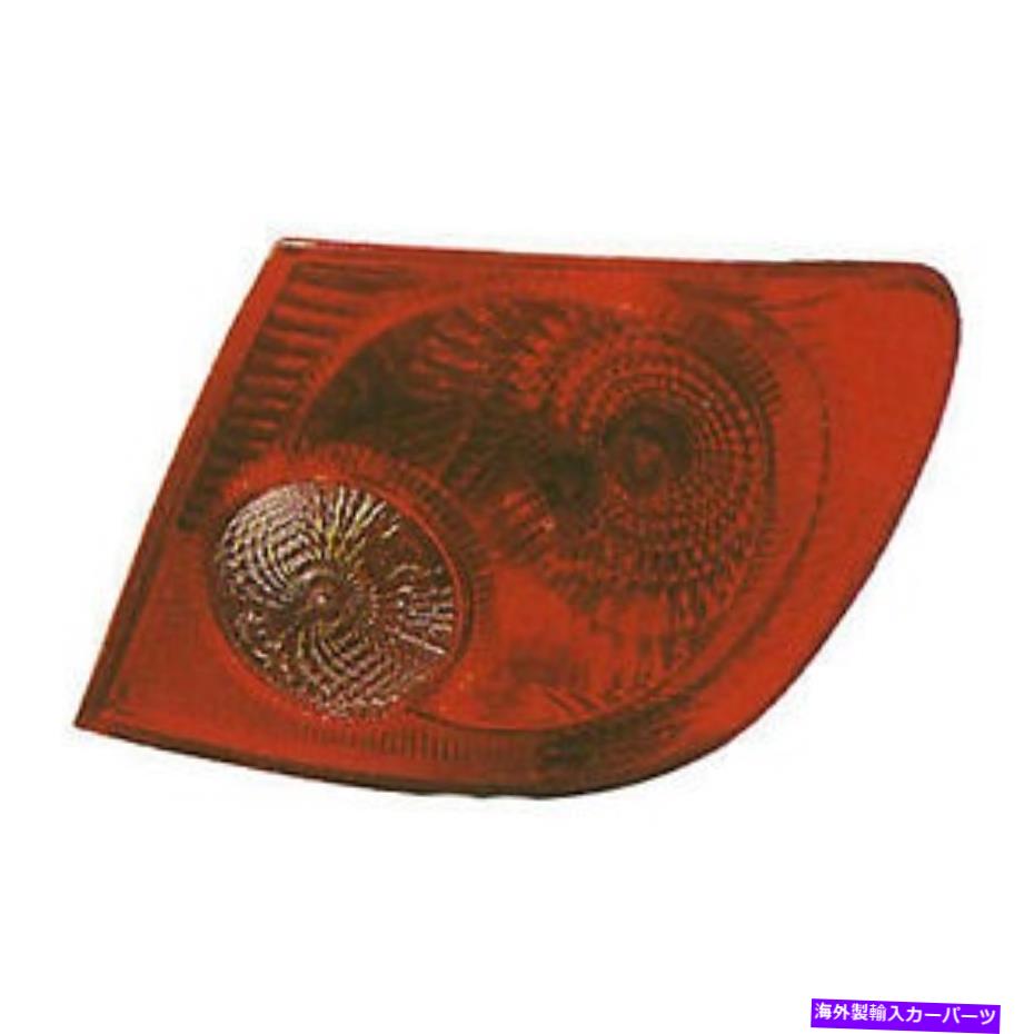 USテールライト 05-08カローラ（助手席側）から2801154Vのための交換用テールライトアセンブリ Replacement Tail Light Assembly for 05-08 Corolla (Passenger Side) TO2801154V【並行輸入品】
