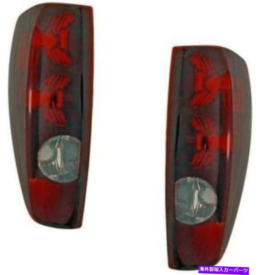 USテールライト 04-12 Colorado Canyon 06-08 Isuzuピックアップ左右セットテールライトハウジング 04-12 Colorado Canyon 06-08 Isuzu Pick Up Left & Right Set Tail Light Housings【並行輸入品】