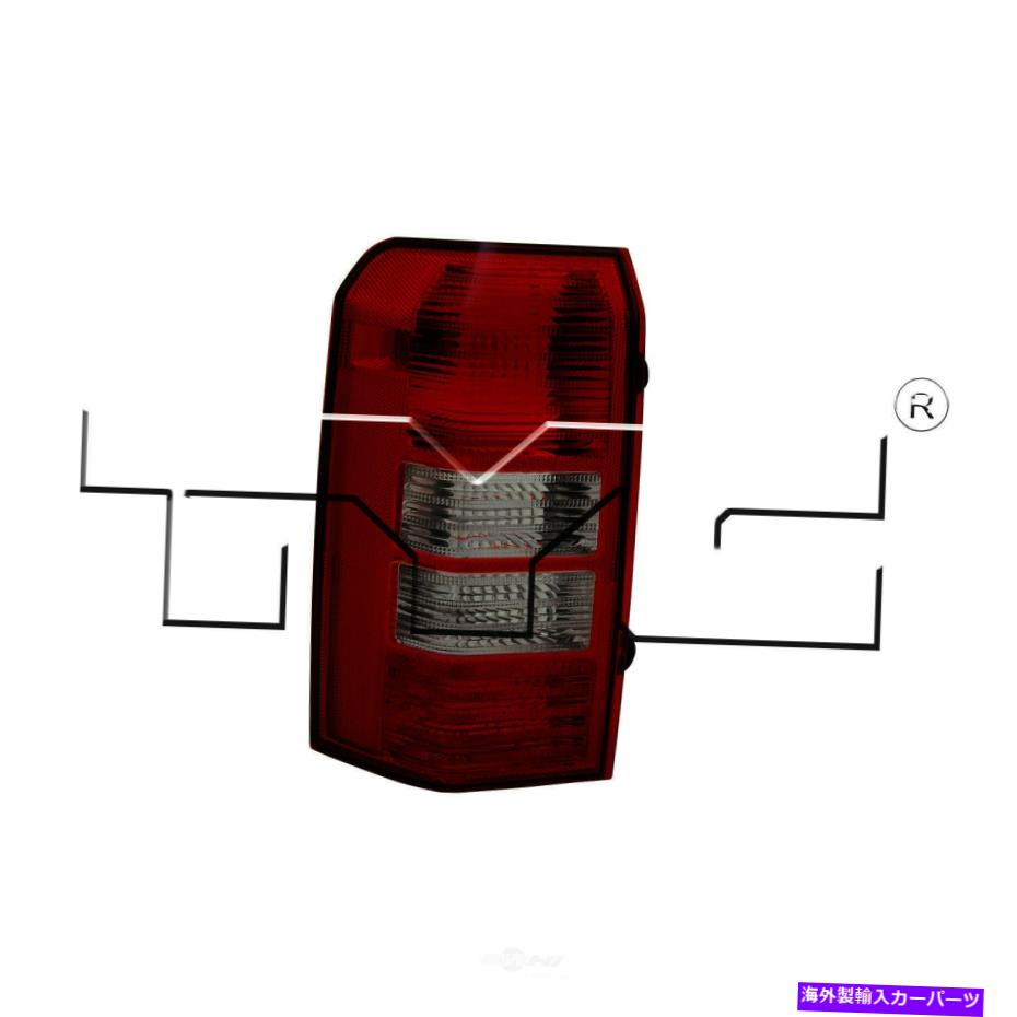 USテールライト テールライトアセンブリ - レギュラー左TYC 11-6424-00フィット08-17ジープパトリオット Tail Light Assembly-Regular Left TYC 11-6424-00 fits 08-17 Jeep Patriot【並行輸入品】