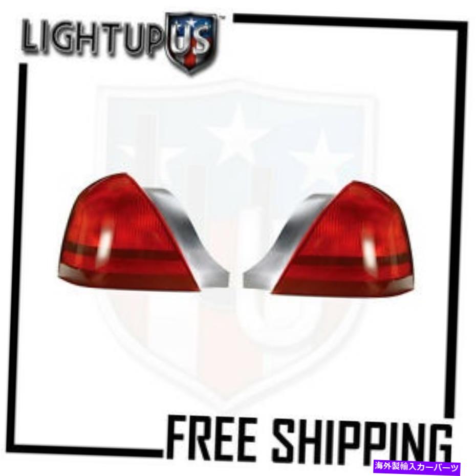 USテールライト フィット03-08 Mercury Grand Marquis Tail Light / Lamp Pair（左右セット） Fits 03-08 MERCURY GRAND MARQUIS TAIL LIGHT/LAMP Pair (Left and Right Set)【並行輸入品】