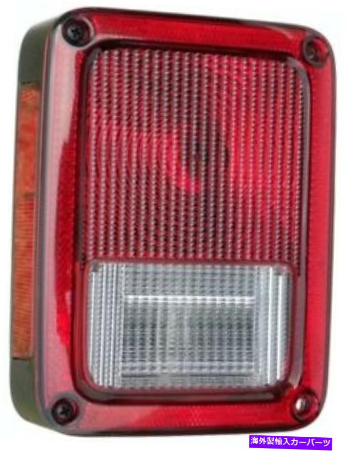 USテールライト フィット2007-2010ジープ・ルランラー・ドライバー左リアテールライトアセンブリ FITS 2007-2010 JEEP WRANGLER DRIVER LEFT REAR TAIL LIGHT ASSEMBLY【並行輸入品】