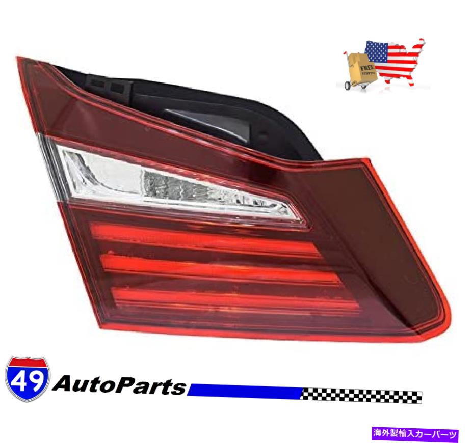 USテールライト 16-17ホンダアコードセダン左ドライバーLH HO2802109 Tail Light Lamp Inner CAPA for 16-17 Honda Accord Sedan Left Driver LH HO2802109【並行輸入品】