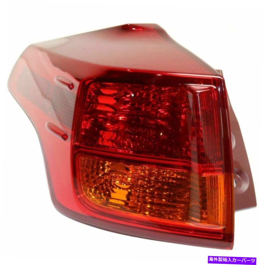 USテールライト フィット13-15 RAV4ジャパンビルド左のドライバーテールランプASSMクォーターマウント Fits 13-15 RAV4 JAPAN BUILT LEFT DRIVER TAIL LAMP ASSM QUARTER MOUNTED【並行輸入品】