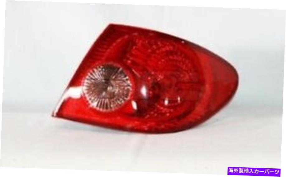 USテールライト テールライトアセンブリ - CAPA認定TYC 11-5703-90-9フィット05-08トヨタカローラ Tail Light Assembly-Capa Certified TYC 11-5703-90-9 fits 05-08 Toyota Corolla【並行輸入品】 の商品写真