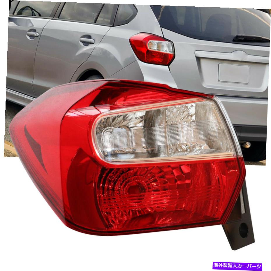 USテールライト 12-16スバルインプレッサ、XVクロスストレックのためのDC 12Vドライバテールライトリアランプ DC 12V Driver Tail Light Rear Lamp for 12-16 Subaru Impreza, XV Crosstrek Left【並行輸入品】