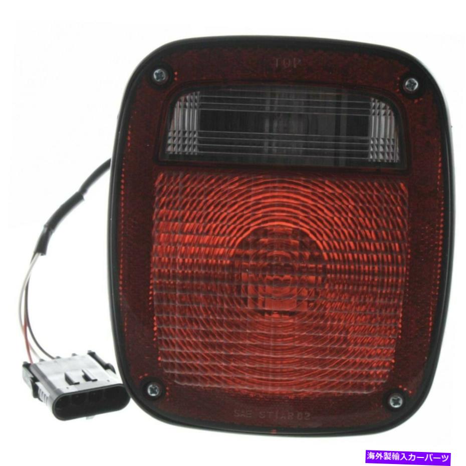 USテールライト テールライトランプ左サイドドライバーLH用ジープラングラーCH2800120 56018649 Tail Light Lamp Left Hand Side Driver LH for Jeep Wrangler CH2800120 56018649【並行輸入品】