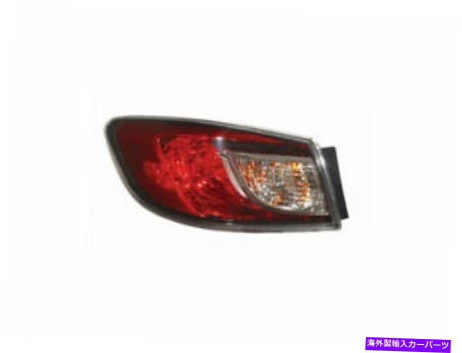 USテールライト 10-13マツダ3スポーツTZ38Q1のための左 - ドライバ側テールライトアセンブリ Left - Driver Side Tail Light Assembly For 10-13 Mazda 3 Sport TZ38Q1【並行輸入品】