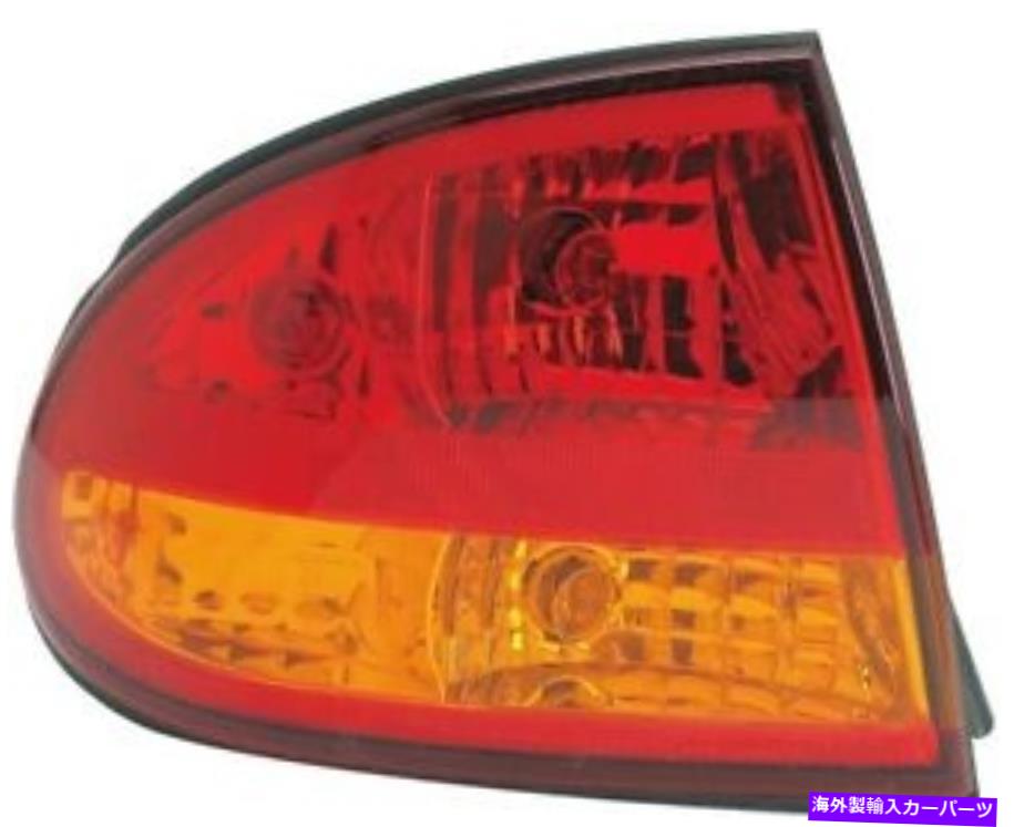 USテールライト フィット1999-2004 oldsmobile Alero Driver左リアテールライトアセンブリ蓋付き FITS 1999-2004 OLDSMOBILE ALERO DRIVER LEFT REAR TAIL LIGHT ASSEMBLY LID MOUNTED【並行輸入品】