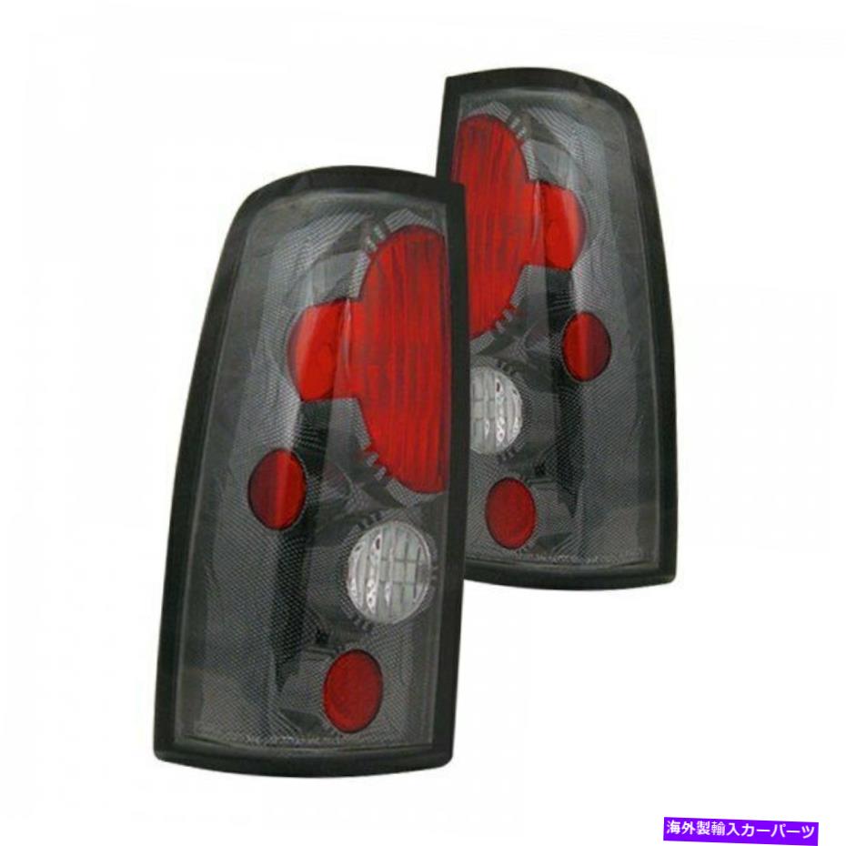 USテールライト 新しいカーボンファイバーテールライトセット03-06 Silverado Fletside GM2800174 GM2801174 New Carbon Fiber Tail Light Set 03-06 Silverado Fleetside GM2800174 GM2801174【並行輸入品】