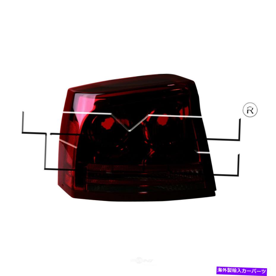 USテールライト テールライトアセンブリ - 通常の左のTYC 11-6200-01フィット06-08 Dodge Charger Tail Light Assembly-Regular Left TYC 11-6200-01 fits 06-08 Dodge Charger【並行輸入品】