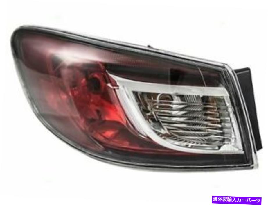 USテールライト 10-13 MAZDA 3 2.0L 4 CYLURAL aptirated wh43v8のための左テールライトアセンブリ Left Tail Light Assembly For 10-13 Mazda 3 2.0L 4 Cyl Naturally Aspirated WH43V8【並行輸入品】