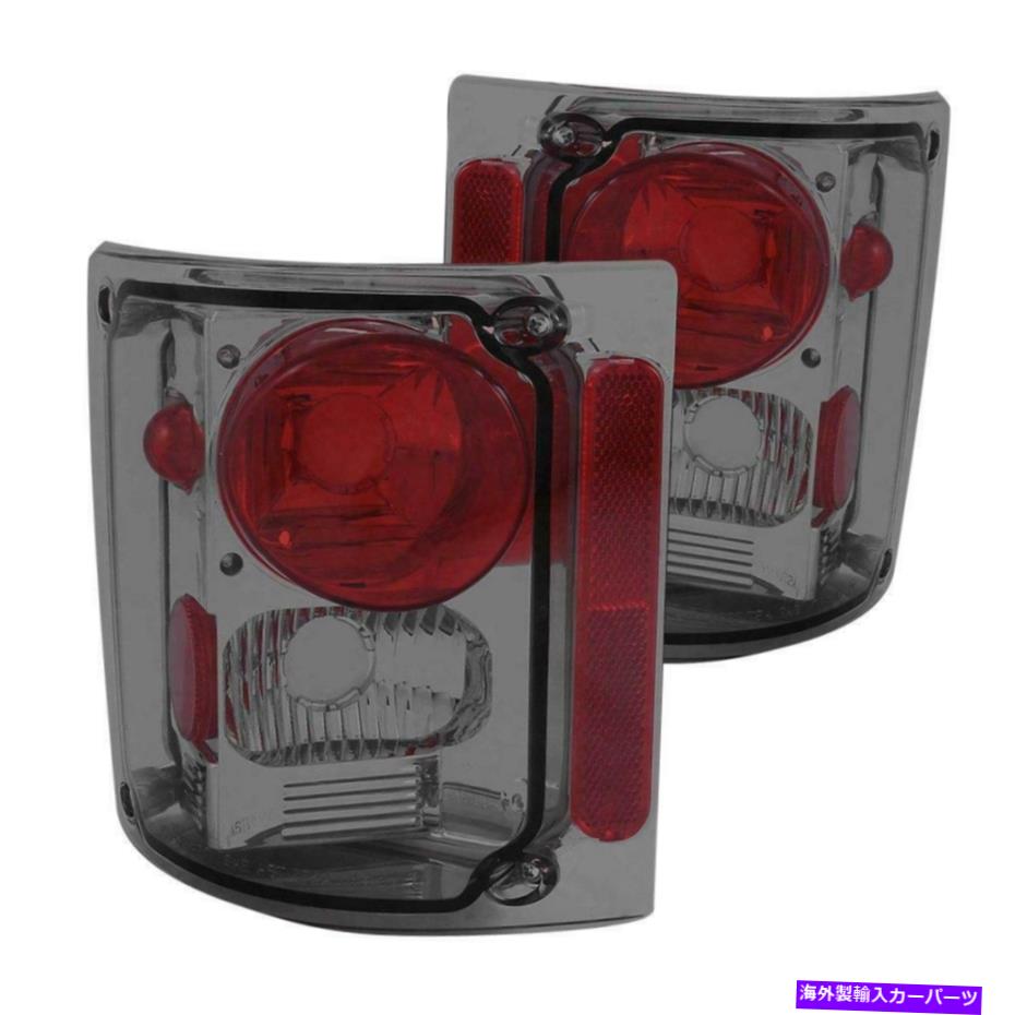 USテールライト アナゾ高品質ユーロテールライトセットクロム73-91 GMC郊外ジミー211153 Anzo High Quality Euro Tail Light Set Chrome for 73-91 GMC Suburban Jimmy 211153【並行輸入品】