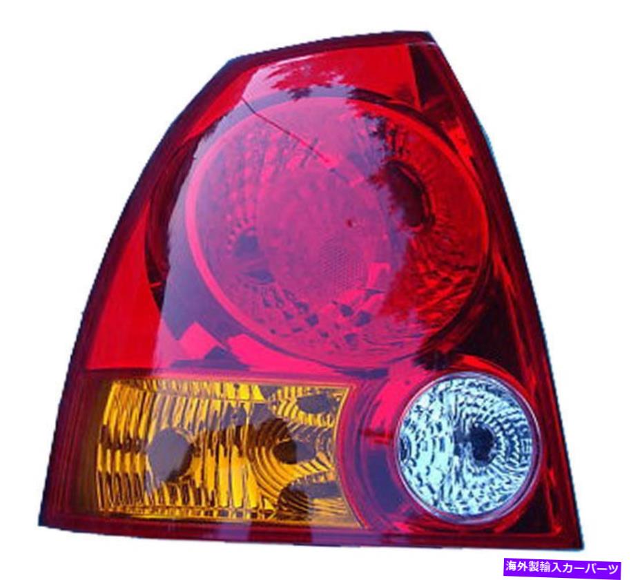 USテールライト 新しい交換用テールライトアセンブリLH / 2003-05ヒュンダイアクセント4ドアセダン New Replacement Taillight Assembly LH / FOR 2003-05 HYUNDAI ACCENT 4-DOOR SEDAN【並行輸入品】