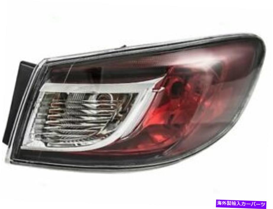 USテールライト 10-13 MAZDA 3 2.5L 4 CYLABY VD72X2のための右テールライトアセンブリ Right Tail Light Assembly For 10-13 Mazda 3 2.5L 4 Cyl Naturally VD72X2【並行輸入品】