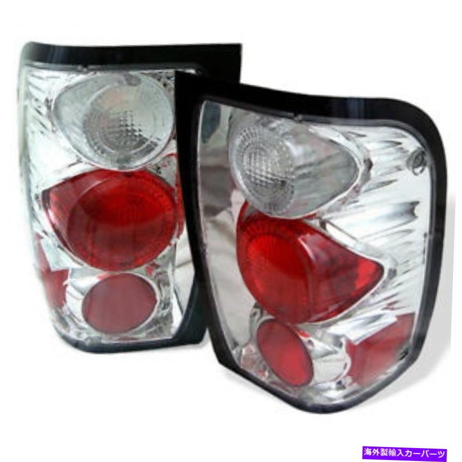 USテールライト スパイダー-1998-2000フォードレンジャークロムユーロスタイルテールライト5003812 Spyder -1998-2000 Ford Ranger Chrome Euro Style Tail Lights 5003812【並行輸入品】