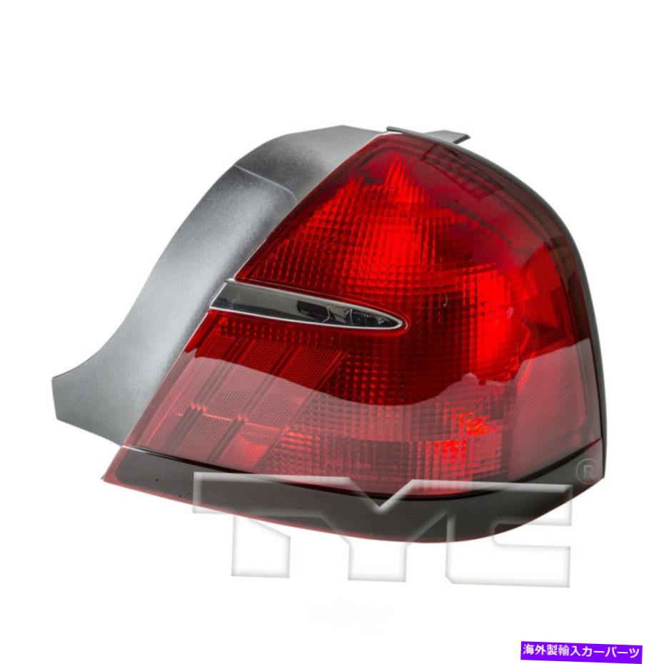USテールライト テールライトアセンブリ - レギュラーTYC 11-5373-01フィット98-02 Mercury Grand Marquis Tail Light Assembly-Regular TYC 11-5373-01 fits 98-02 Mercury Grand Marquis【並行輸入品】
