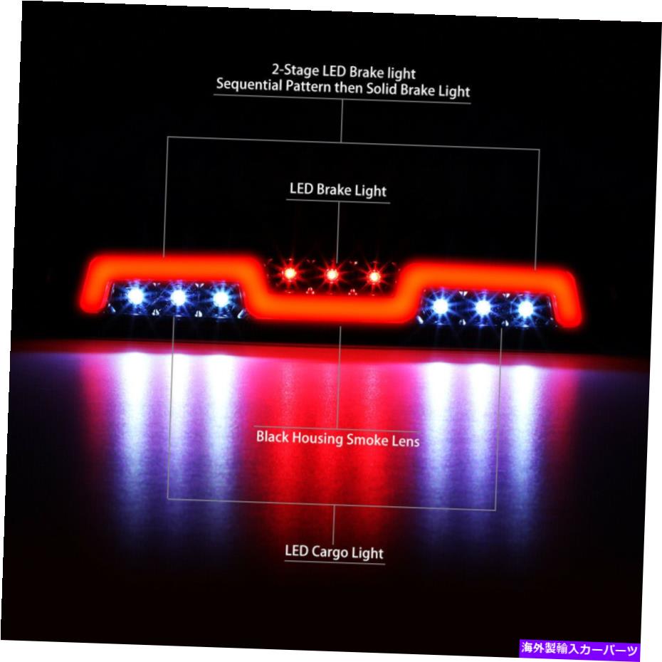 USテールライト 99-16 Ford F250-F550スーパーデューティのためのNUVISIONシーケンシャルLED 3RDブレーキテールライト Nuvision Sequential LED 3rd Brake Tail Light for 99-16 Ford F250-F550 Super Duty【並行輸入品】