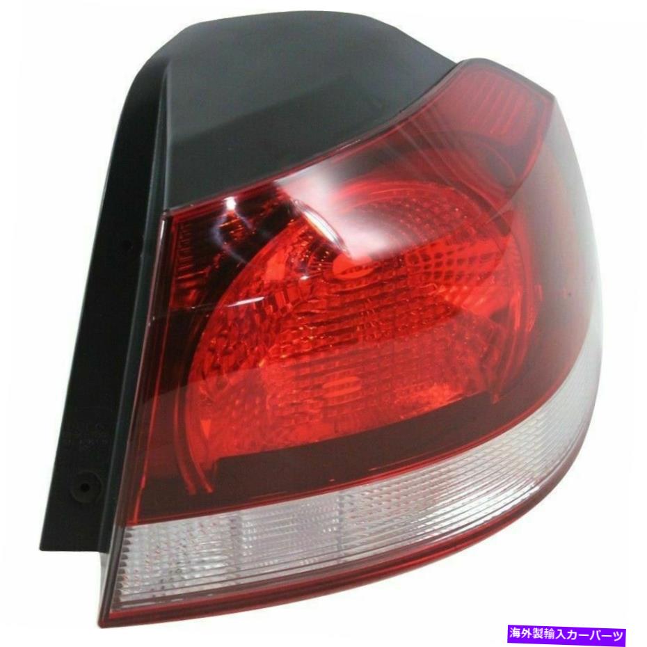 USテールライト 旅客サイドの外側のテールライトレンズとハウジングフィットGTI Golf VW2805106 Passenger Side Outer Tail Light Lens and Housing Fits GTI Golf VW2805106【並行輸入品】