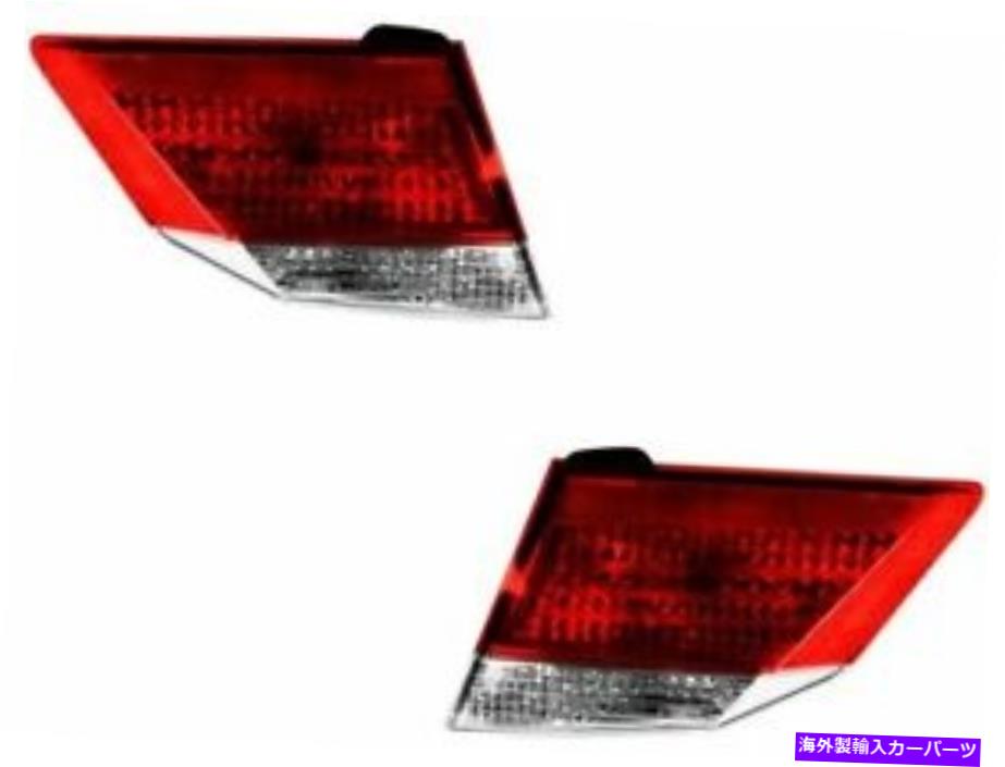 USテールライト 2013 Honda Accord 4DR K379FH用テールライトアセンブリセット Tail Light Assembly Set For 2013 Honda Accord 4dr K379FH【並行輸入品】 33,810円