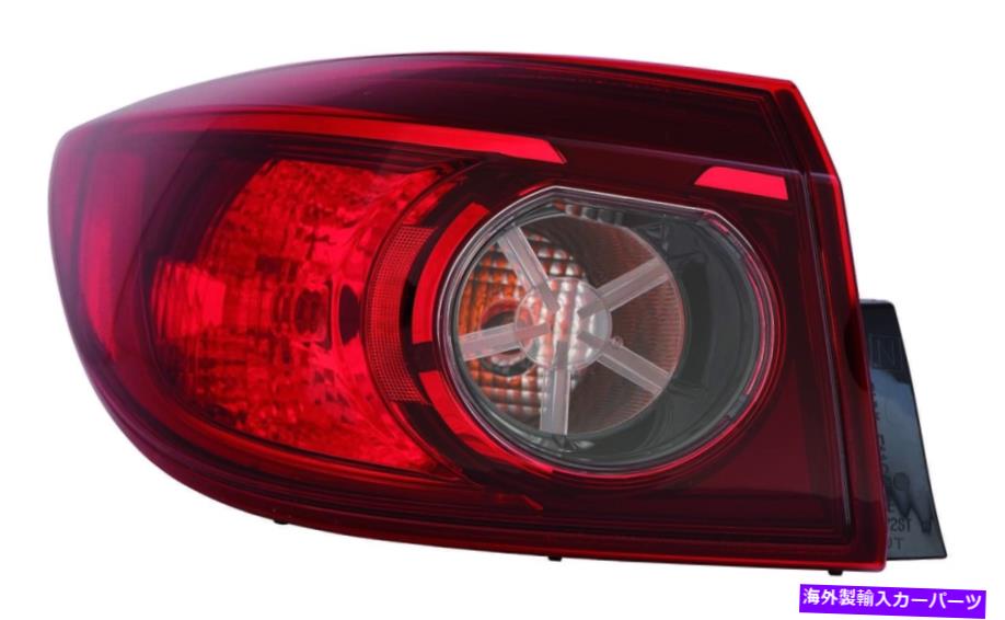 USテールライト テールライトアセンブリはマツダ3 316-1942L-AC 6921128070C1 MA2804117 DEPO Tail Light Assembly Fits Mazda 3 316-1942L-AC 6921128070C1 MA2804117 Depo【並行輸入品】