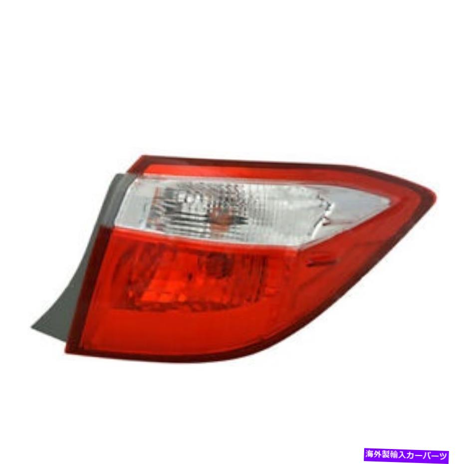 USテールライト 新しい外側の右テールライトはトヨタカローラ2014-2016から2805118 81550-02750 NEW OUTER RIGHT TAIL LIGHT FITS TOYOTA COROLLA 2014-2016 TO2805118 81550-02750【並行輸入品】