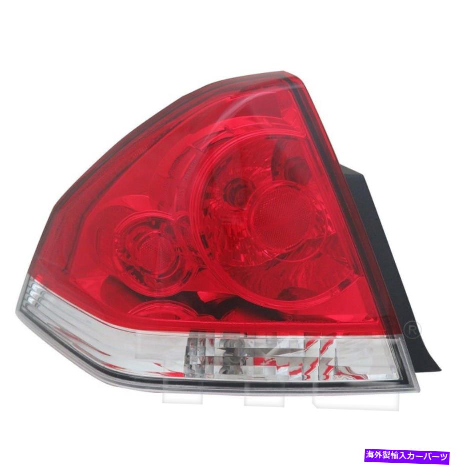 USテールライト テールライトリアランプ左の運転手は06-13シボレーインパラ Tail Light Rear Lamp Left Driver for 06-13 Chevy Impala【並行輸入品】