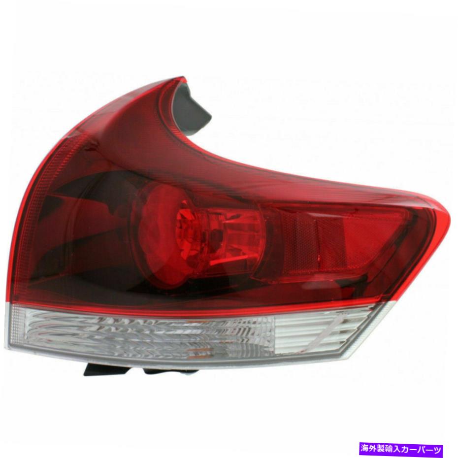 USテールライト 乗客の右RH Taillamp Anternationアウター（ボディ）2013年2013年2016年2016年トヨタVenza Passenger Right RH Taillamp Assembly Outer (On Body) fits 2013 2016 Toyota Venza【並行輸入品】