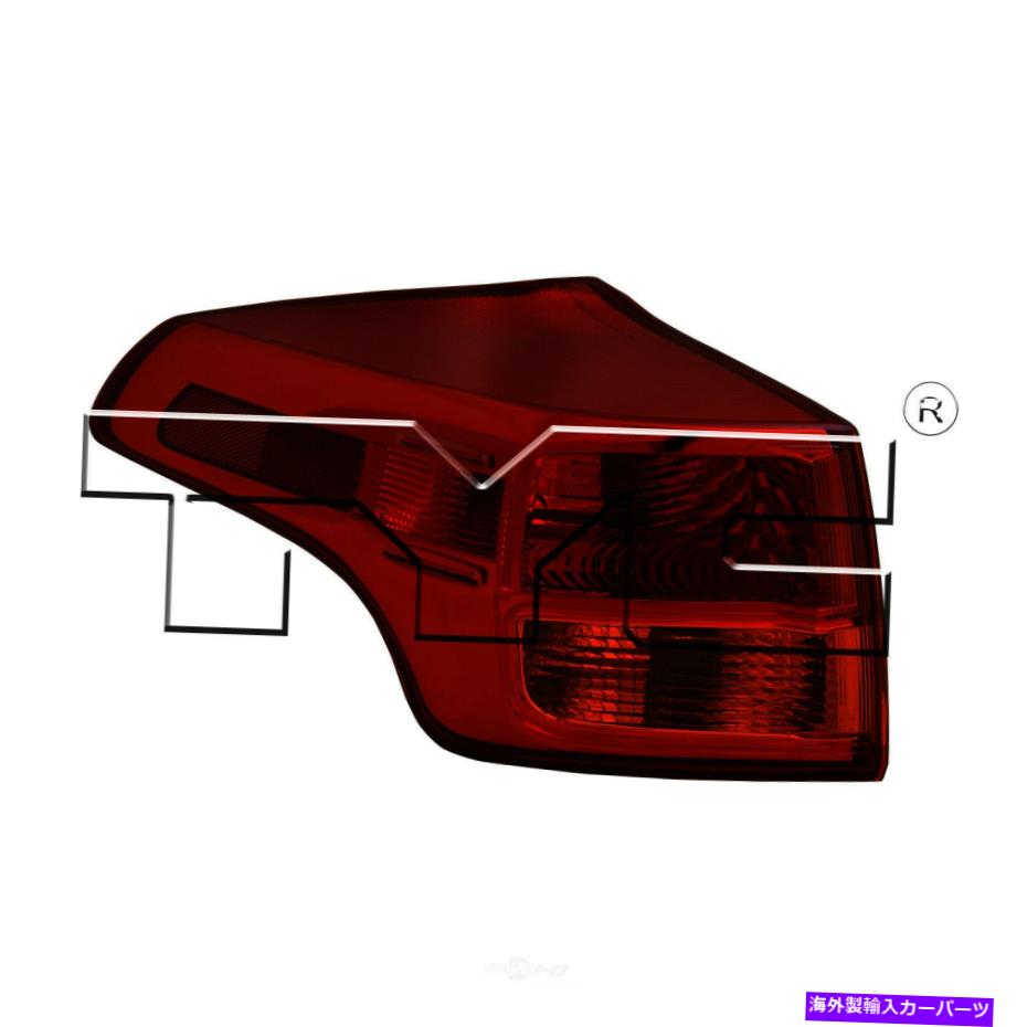 USテールライト テールライトアセンブリ - レギュラーTYC 11-6578-00フィット13-15トヨタRAV4 Tail Light Assembly-Regular TYC 11-6578-00 fits 13-15 Toyota RAV4【並行輸入品】