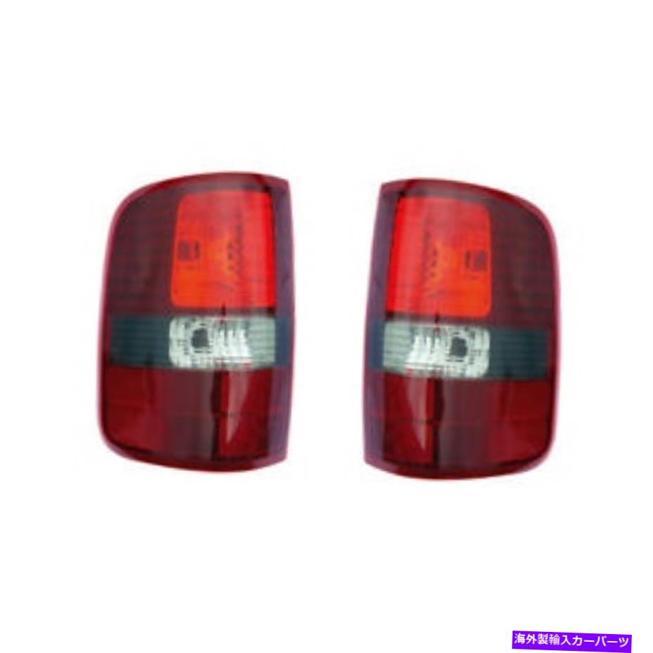 USテールライト テールライトペア06-06フォードF-150 / F-250ハーレーダビッドソン（ブラック） Tail Lights Pair Set for 06-06 Ford F-150/F-250 Harley Davidson (Black)【並行輸入品】