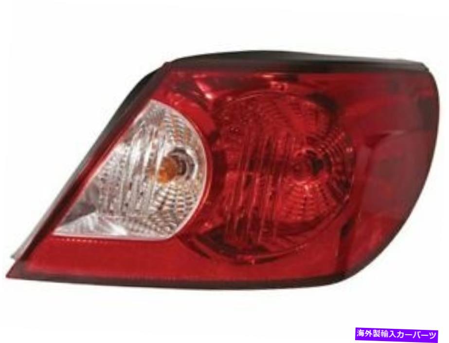 USテールライト 2008年Chrysler SebringコンバーチブルK554SRのための右外側テールライトアセンブリ Right Outer Tail Light Assembly For 2008 Chrysler Sebring Convertible K554SR【並行輸入品】