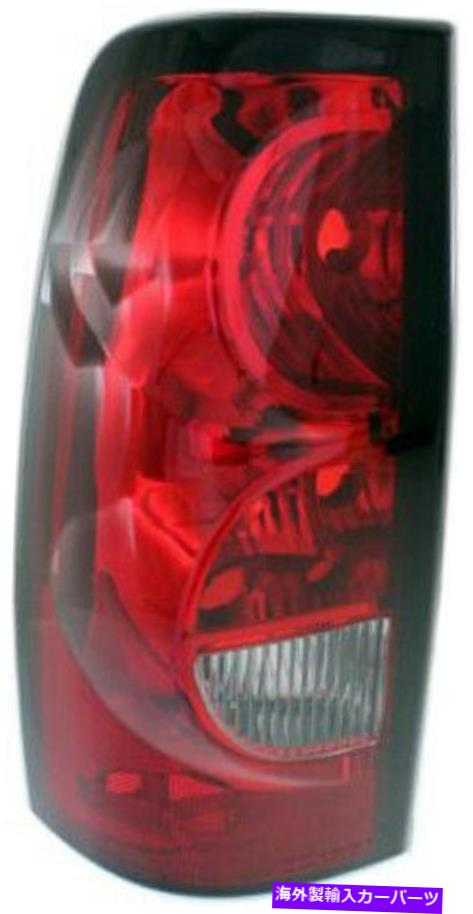 USテールライト 2004年から2007年のシボレーシルバードのための左運転側のテールライトテールランプ Left Driver Side Tail Light Tail Lamp for 2004-2007 Chevrolet Silverado【並行輸入品】