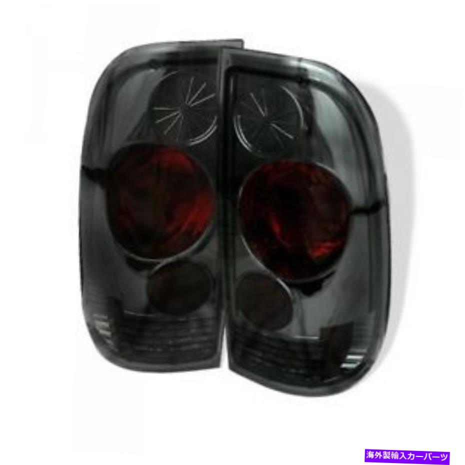 USテールライト 99-07フォードスーパーデューティスパイダースモークユーロスタイルのテールライト。 99-07 FORD SUPER DUTY SPYDER SMOKED EURO STYLE TAIL LIGHTS.【並行輸入品】