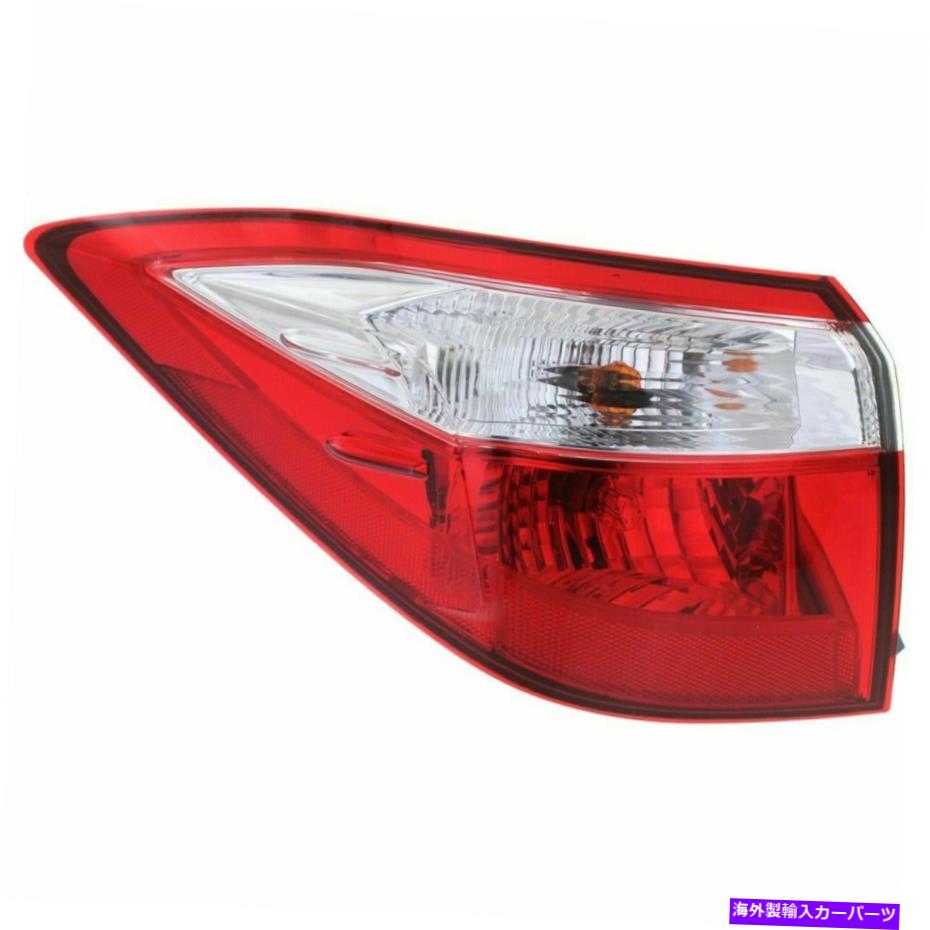 USテールライト 新しい運転手テールランプアセンブリ2014-2016トヨタカローラTO2804118 New Driver Side Tail Lamp Assembly Fits 2014-2016 Toyota Corolla TO2804118【並行輸入品】