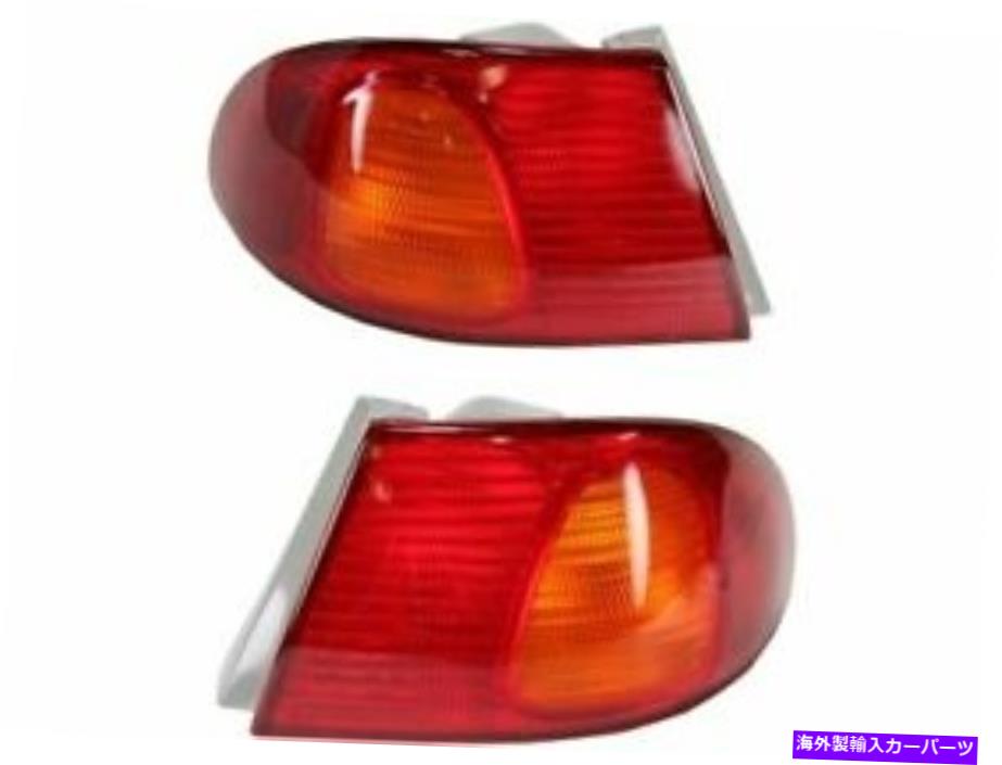 USテールライト 尾光組立体は1998-2002のためのセットToyota Corolla 1999 2000 2000 2001年Q751ZHアウター Tail Light Assembly Set For 1998-2002 Toyota Corolla 1999 2000 2001 Q751ZH Outer【並行輸入品】