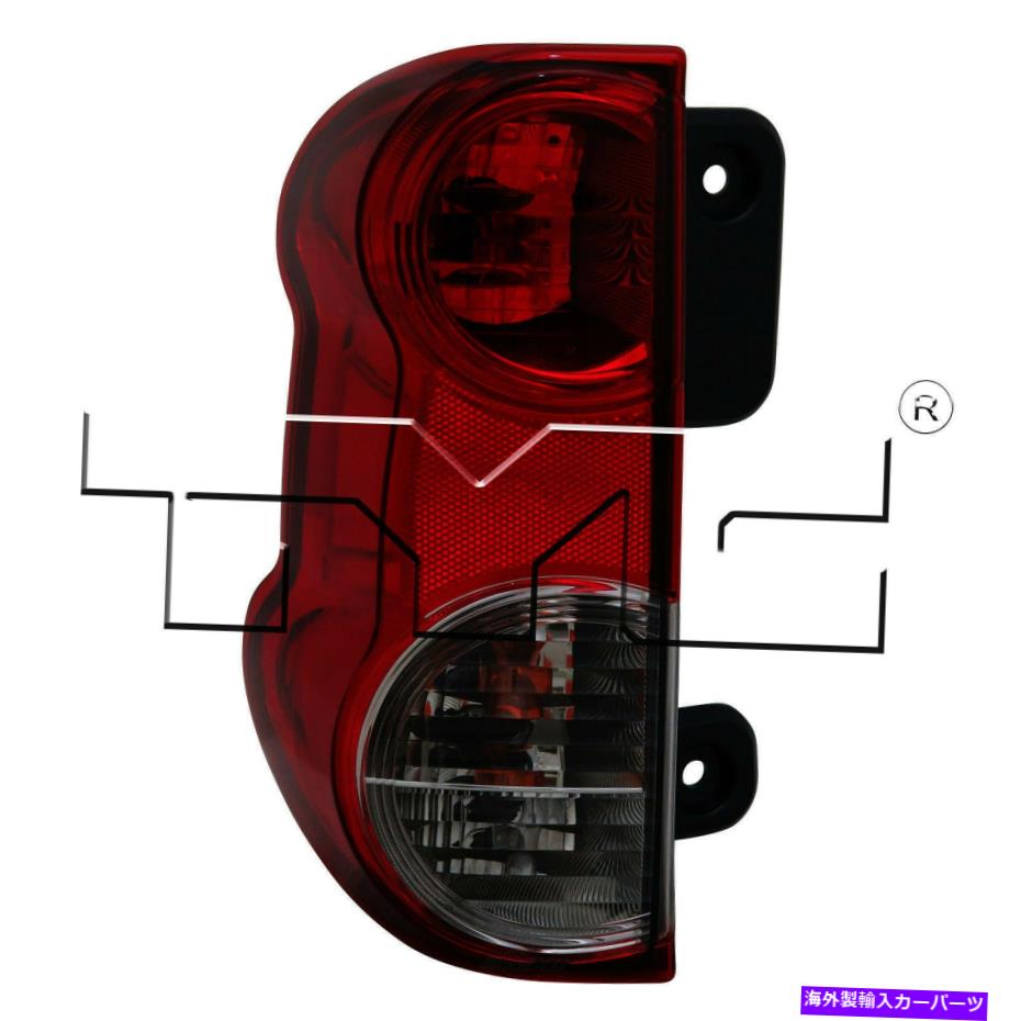 USテールライト テールライトアセンブリ - CAPA認証済み左TYC 11-6616-00-9フィット13-18日産NV200 Tail Light Assembly-Capa Certified Left TYC 11-6616-00-9 fits 13-18 Nissan NV200【並行輸入品】