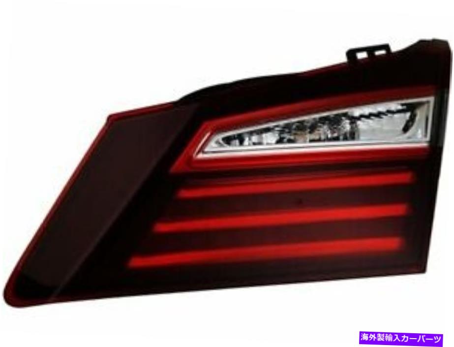 USテールライト 2016-2017 Honda Accord Sedan X625QHのための右側のテールライトアセンブリ Right Inner Tail Light Assembly For 2016-2017 Honda Accord Sedan X625QH【並行輸入品】