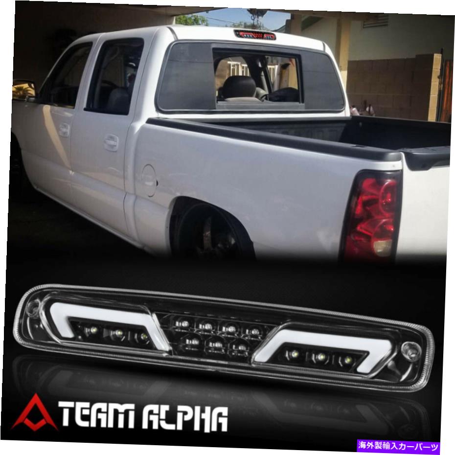 USテールライト フィット1999-2007 Silverado / Sierra Nuvision [Sequential]クリア3番目の3番目のブレーキライト Fits 1999-2007 Silverado/Sierra Nuvision [SEQUENTIAL]Clear Third 3rd Brake Light【並行輸入品】