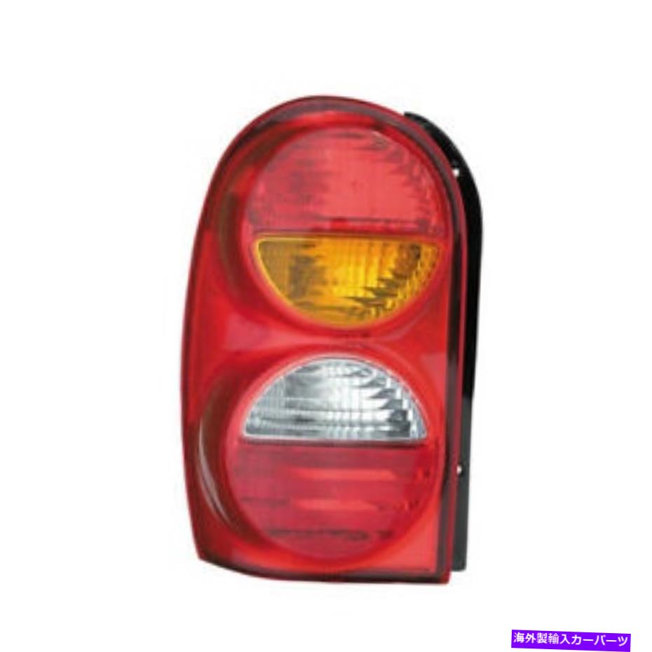 USテールライト 02-04ジープリバティのTaillight Taillampリアブレーキライトランプ左の運転手側LH 02-04 Jeep Liberty Taillight Taillamp Rear Brake Light Lamp Left Driver Side LH【並行輸入品】