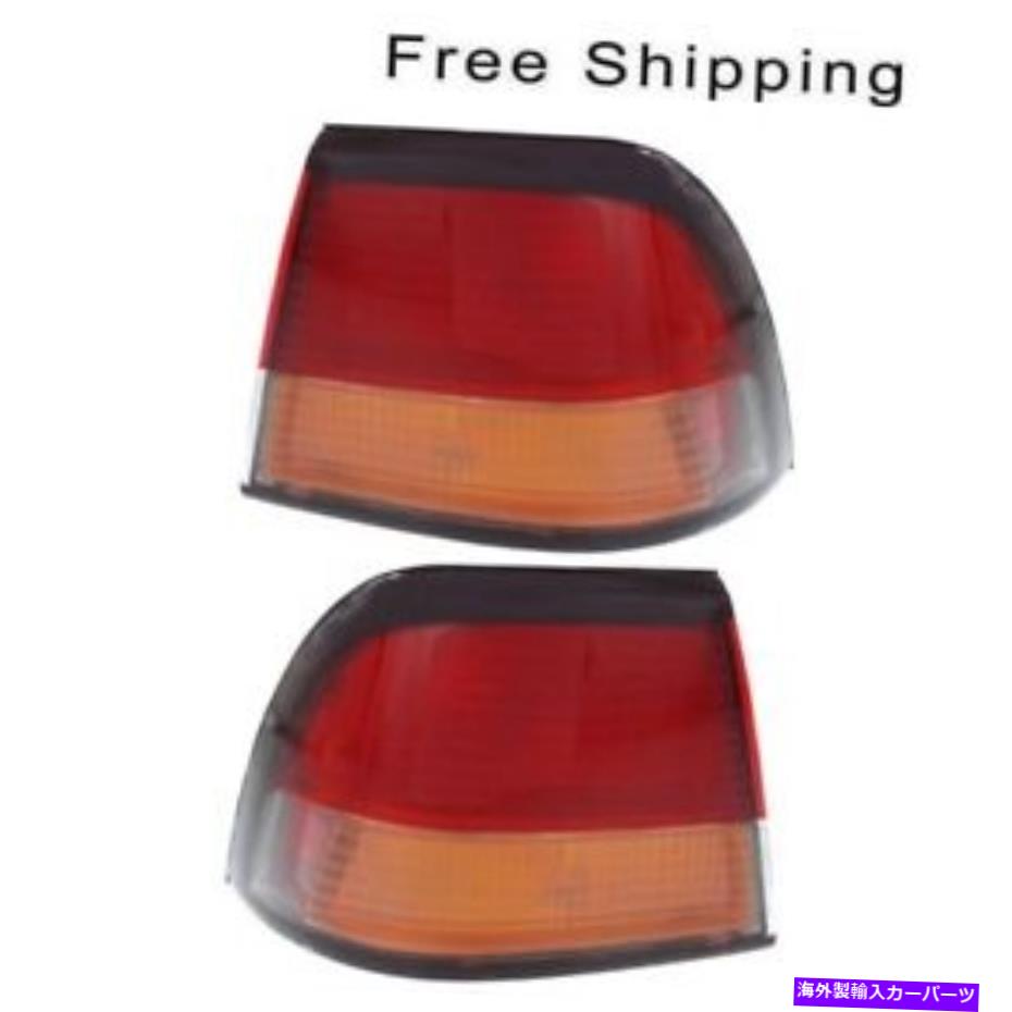 USテールライト 2つの運転手と助手席側のテールランプレンズのセット日産マキシマ1997-1999 Tail Lamp Lens Set of 2 Driver and Passenger Side Fits Nissan Maxima 1997-1999【並行輸入品】