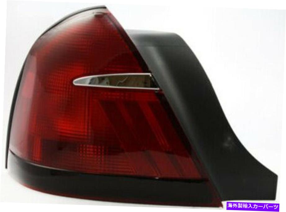 USテールライト 99-02 Mercury Grand Marquisのための運転手左サイドテールライトテールランプ Driver Left Side Tail Light Tail Lamp for 99-02 Mercury Grand Marquis【並行輸入品】