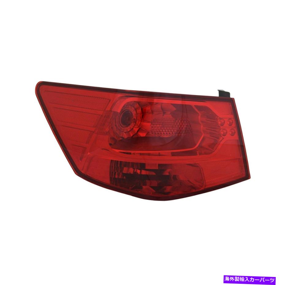USテールライト Kia Forte 2010-2013 TYC 11-6416-00運転側の外側の取り替えテールライト For Kia Forte 2010-2013 TYC 11-6416-00 Driver Side Outer Replacement Tail Light【並行輸入品】