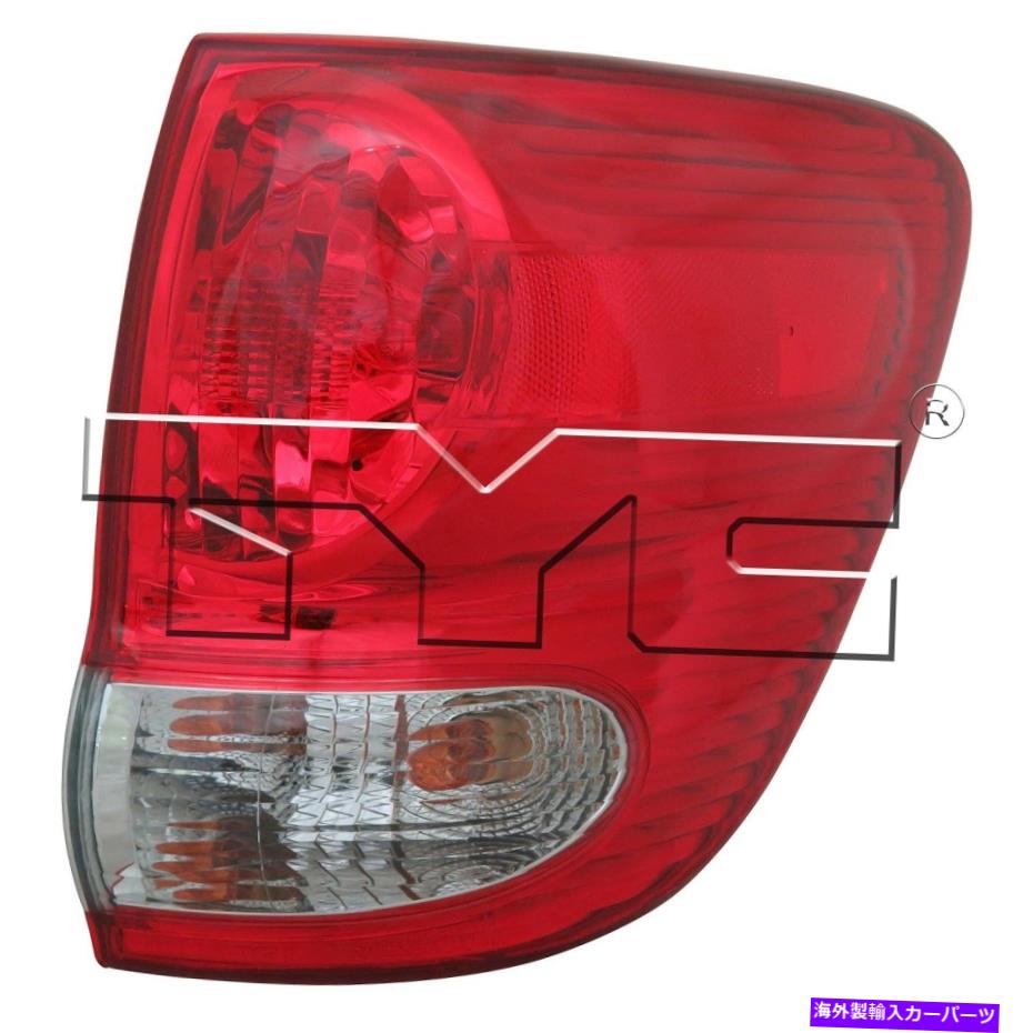 USテールライト トヨタセコイア05-07 CAPA認定旅客の右側のテールライトAssy For Toyota Sequoia 05-07 CAPA Certified Passenger Right Outer Taillight Assy【並行輸入品】