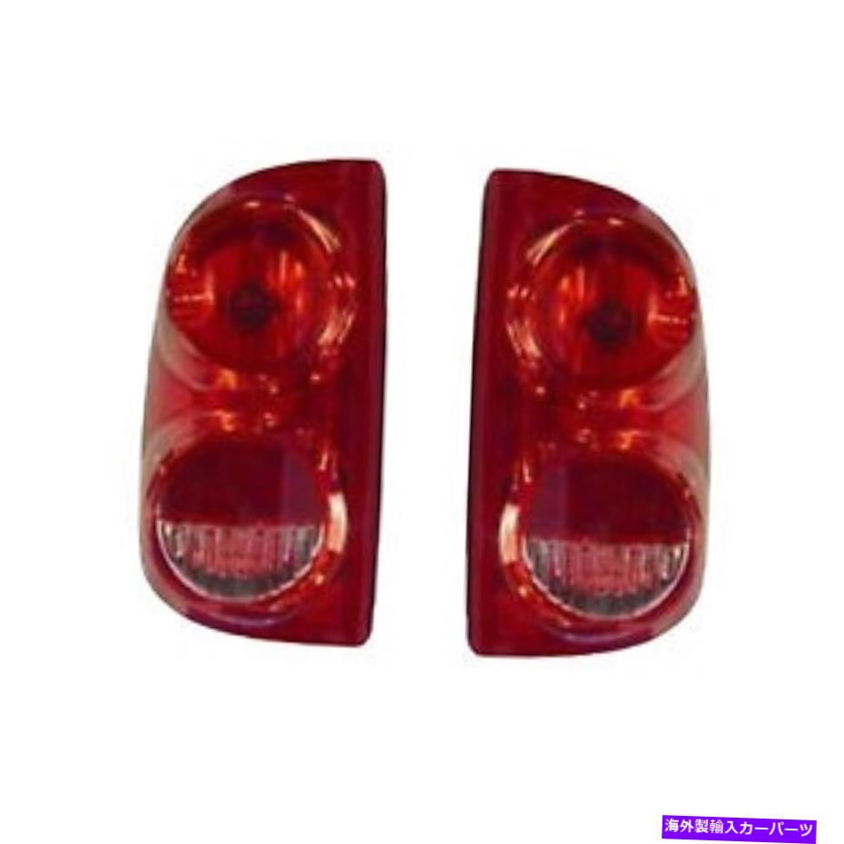 USテールライト テールライトの新しいペアフィットダッジDakota 2006-10 CH2819104 CH2819104 55077605AD NEW PAIR OF TAIL LIGHTS FIT DODGE DAKOTA 2006-10 CH2819104 CH2818104 55077605AD【並行輸入品】